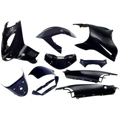 Edge plaatset 11-delig voor aprilia sr van bouwjaar 1997 tot 2004 - zwart metallic