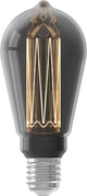 Lámpara LED serie Calex Crown - E27 - fuente de luz rústica titanio - 3,5W - regulable