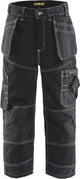 Blåkläder blaklader pantaloni per bambini x1500 1546-1310 - nero - c152