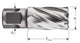 Rotec kernboor hss-xe silver-line 31.0mm sl30