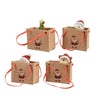 Figura navideña Decoris en bolsa 4x3,2x6,5cm