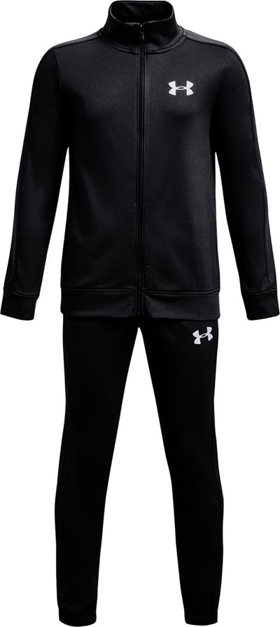 Tuta da ginnastica da ragazzo Under Armour Ua Rival Knit-BLK - nera - bianca