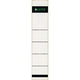 Etichette leitz 1643 39 x 191 cm bianco grigio autoadesive