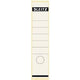 Leitz rugetiketten formaat 61 x 285 mm wit