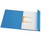 Carpeta con clip secolor djois a4 25x31cm azul