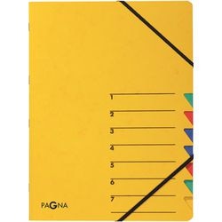 Cartella di ordinamento pagina gialla A4