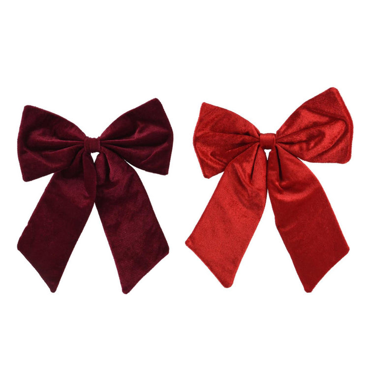 Decoris fiocco rosso bordeaux 30x35cm