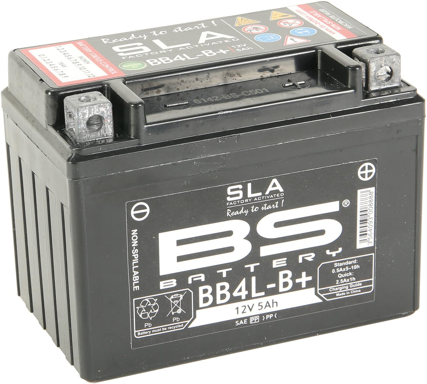Batteria BS Batteria BB4L-B+ 5Ah BS SLA