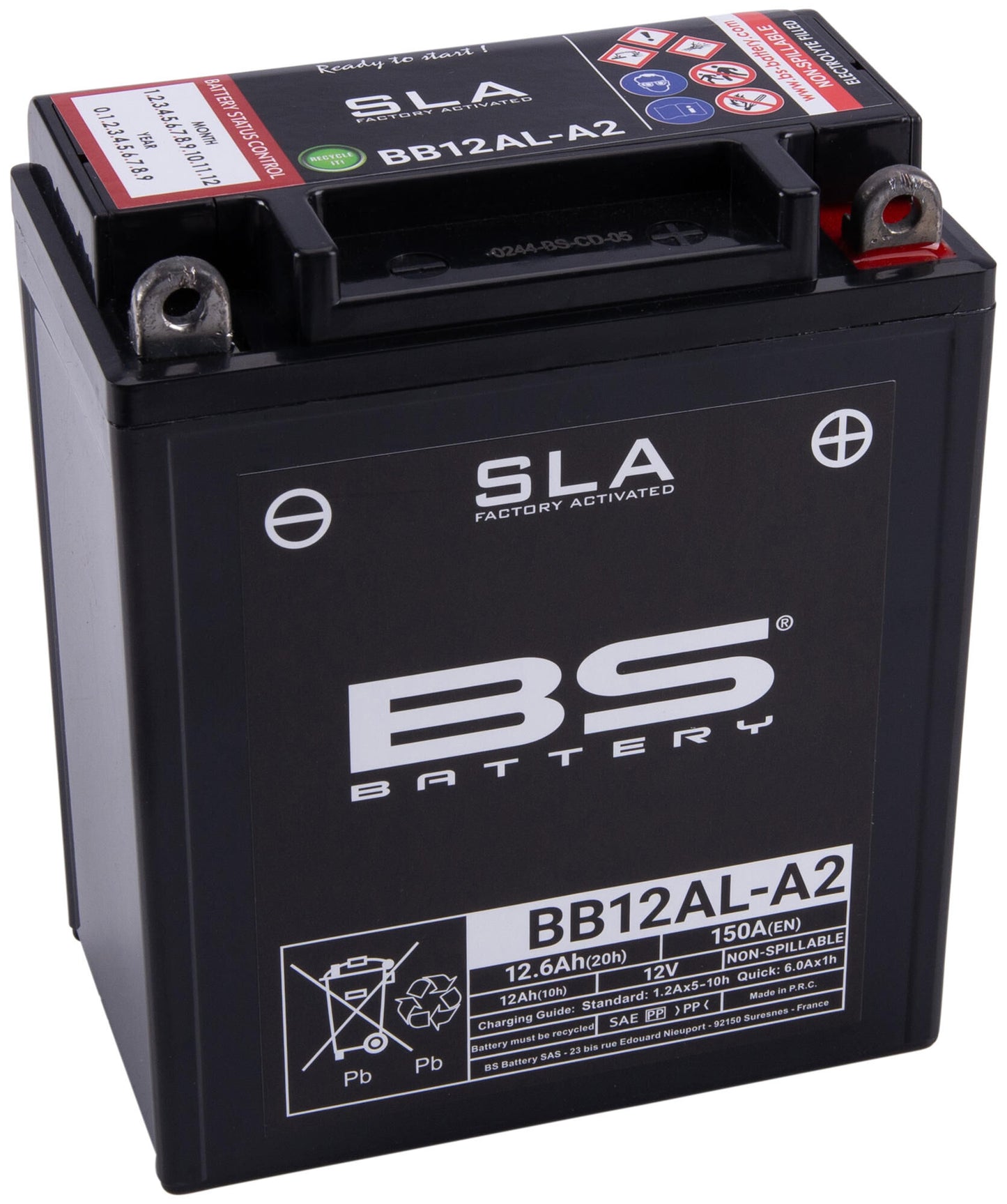 Batteria BS Batteria BB12al-A2 BS SLA