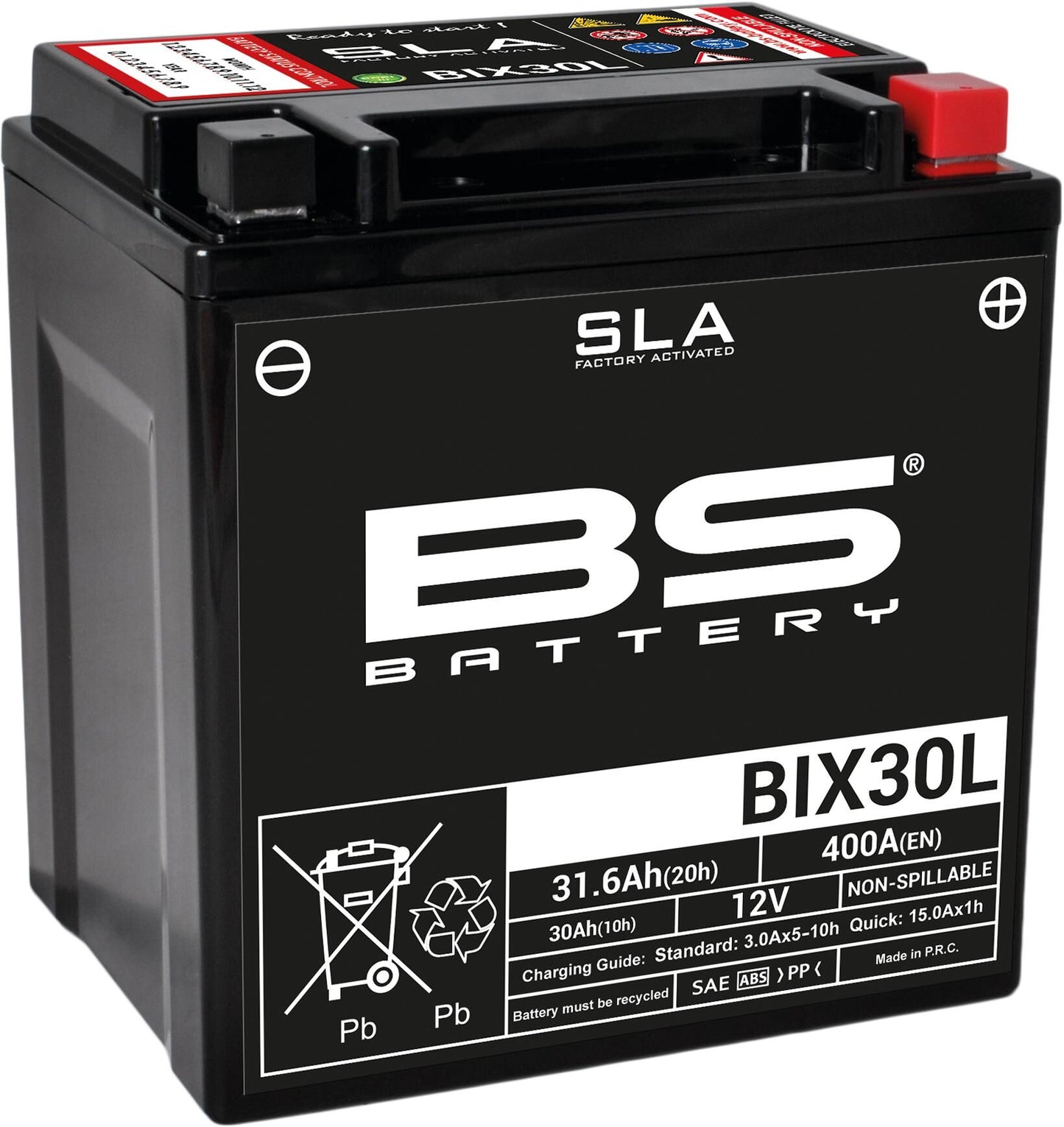 Batteria BS batteria Bix30L BS SLA