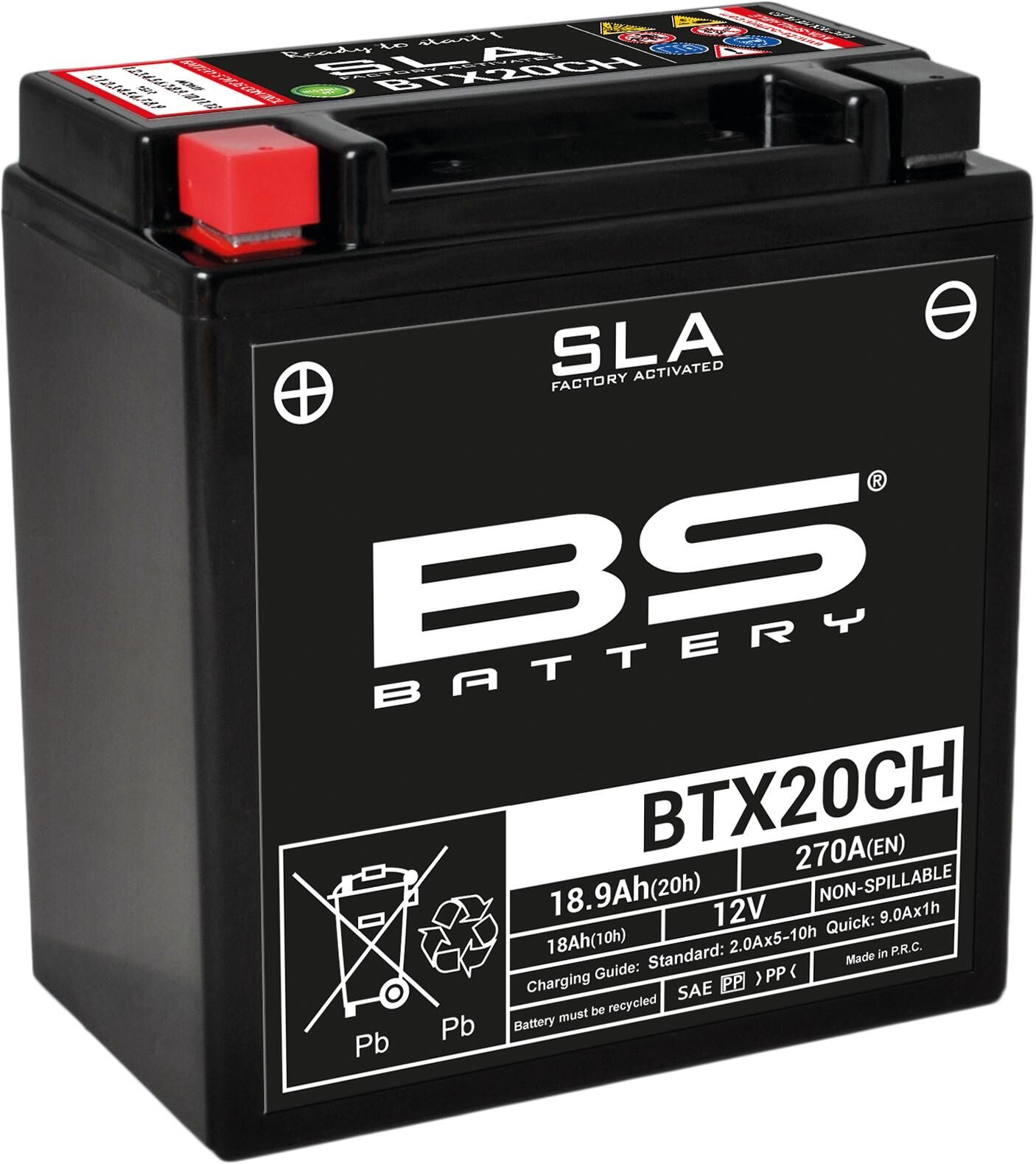 Batería BS batería BTX20CH BS SLA