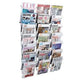 Abi portafolletos de pared alba 21x a4 78x112x13cm gris