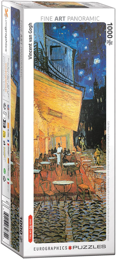 Eurographics puzzle café por la noche Vincent van Gogh 1000 obras de arte.