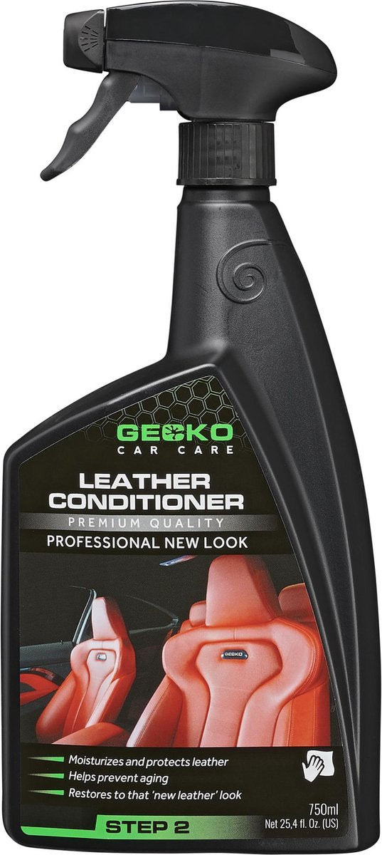 Gecko cura dell'auto gecko leather conditioner e protettore 750 ml