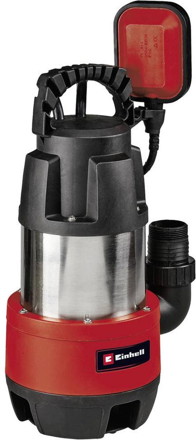 Bomba eléctrica de aguas sucias Einhell GC-DP 9040 n - 900 W - 22.000 l h - suciedad hasta ø40 mm - interruptor de flotador de ajuste continuo - incl. conexión de manguera universal