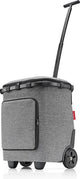 Reisenthel carry cruiser plus shopping trolley - 43 + 3 l - twist silver gray