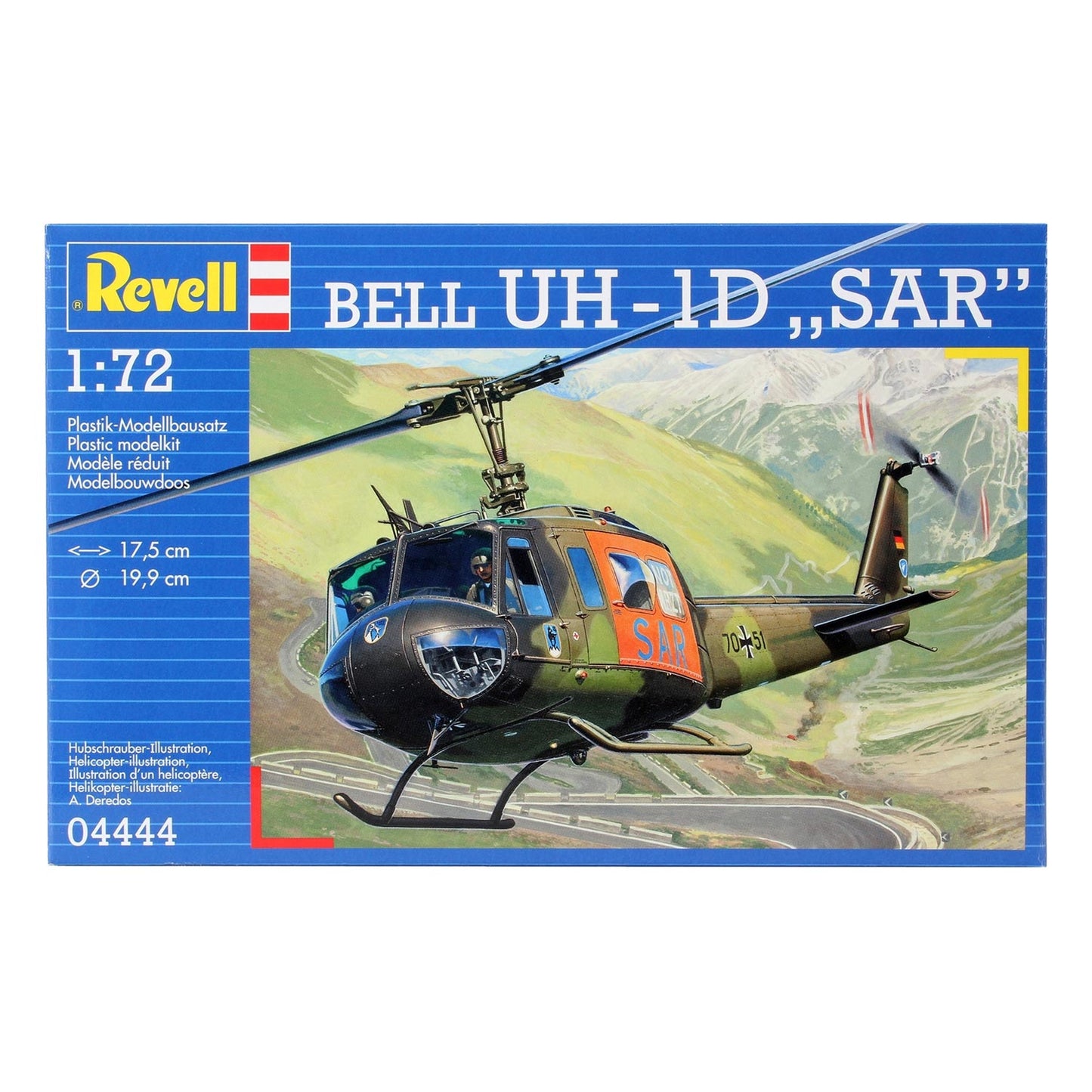 Revell revell uh-1d sar