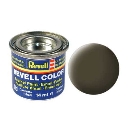 Revell Email Paint # 40 Black-Green, Mat