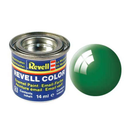 Vernice a smalto Revell #61 - verde smeraldo, lucida