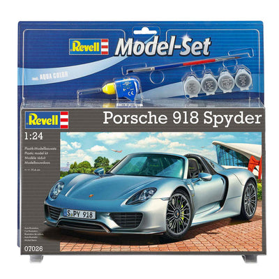 Modello Revell Set Porsche 918 Spyder