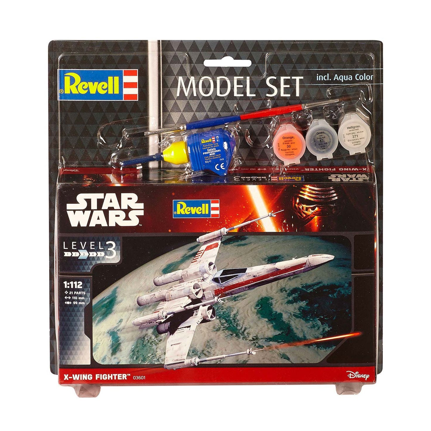 Modello di Revell Star Wars SET X FIGHTER