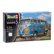 Revell volkswagen t1 samba bus flower power - afbeelding 1
