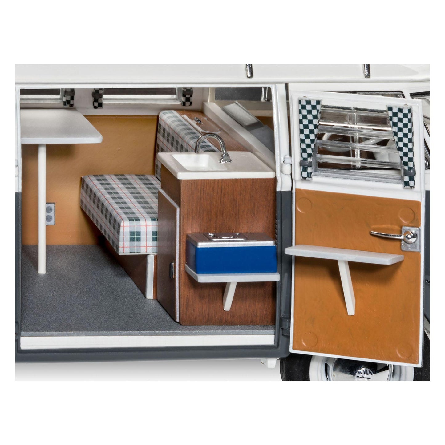 Revell vw t1 camper modelbouw