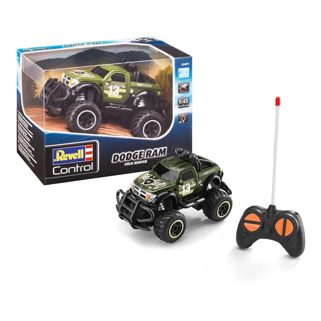 Revell RC Controllable Car - Dodge Ram Field Hunter