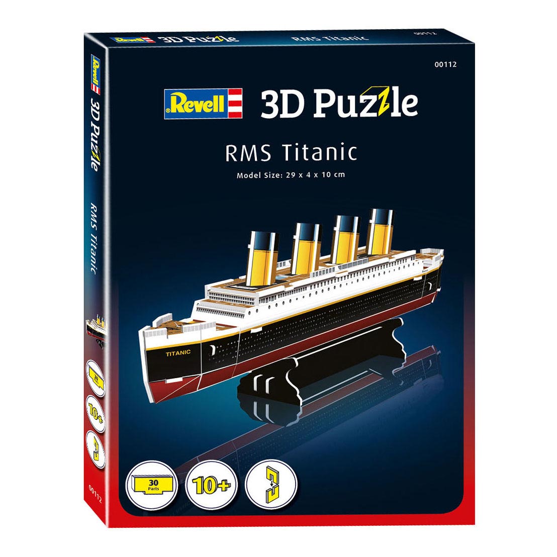 Paquete de Kitings de rompecabezas de Revell 3D - RMS Titanic