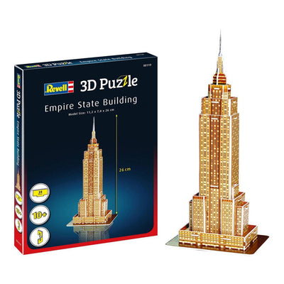 Paquete de Kitings de rompecabezas de Revell 3D - Empire State Building