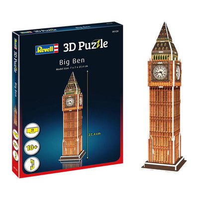 Paquete de Kitings de rompecabezas de Revell 3D - Big Ben