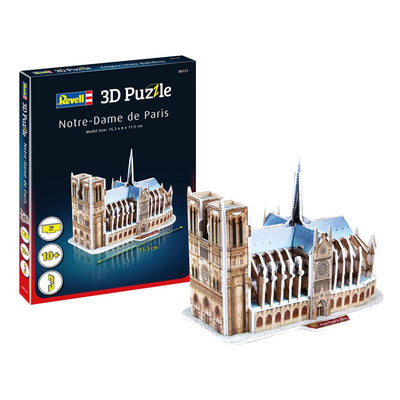 Revell 3D Kit de construcción de rompecabezas Notre Dame