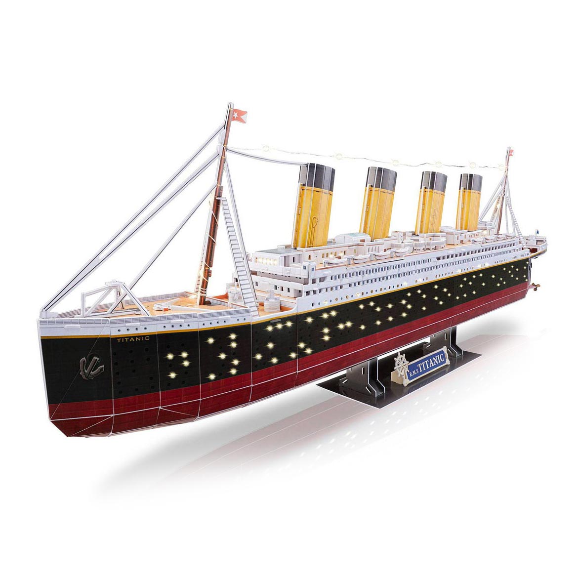 Revell 3D Puzzle Building Kit RMS Titanic LED Edition