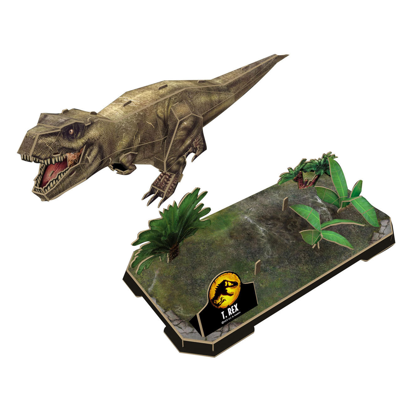 Revell 3D Puzzle Building Kit - Jurassic World Dominion t -rex