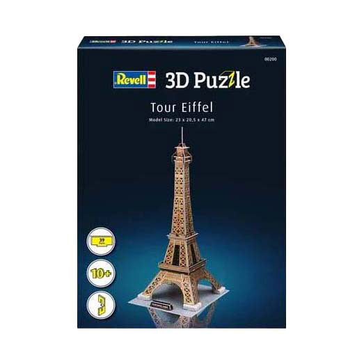 Kit de construcción de rompecabezas 3D Revell Torre Eiffel - 39 piezas.