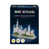 Kit de construcción de rompecabezas 3D Revell Castillo de Neuschwanstein - 121 piezas.