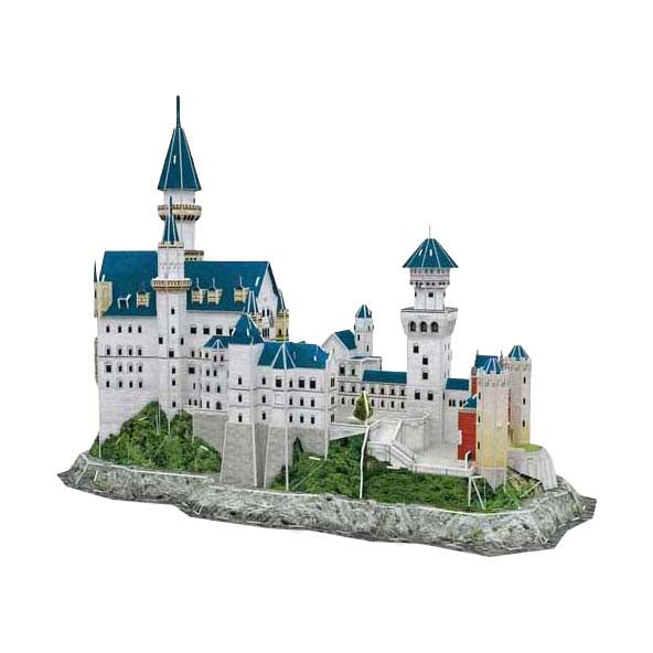 Kit de construcción de rompecabezas 3D Revell Castillo de Neuschwanstein - 121 piezas.