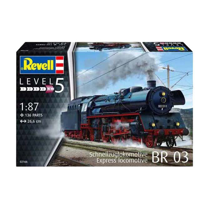 Maqueta Revell - locomotora express 1:87 - 136 uds.