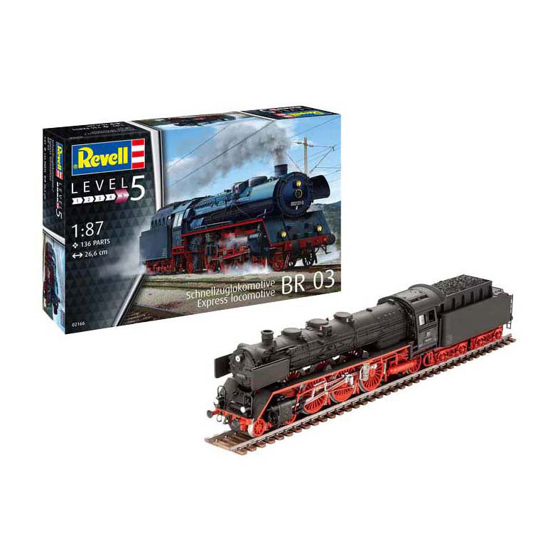 Maqueta Revell - locomotora express 1:87 - 136 uds.