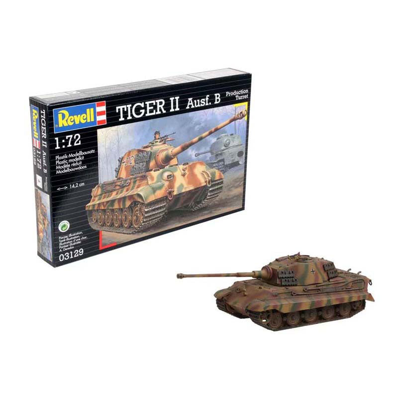 Maqueta de revell - tigre ii ausf. b 1:72 - 144 uds.
