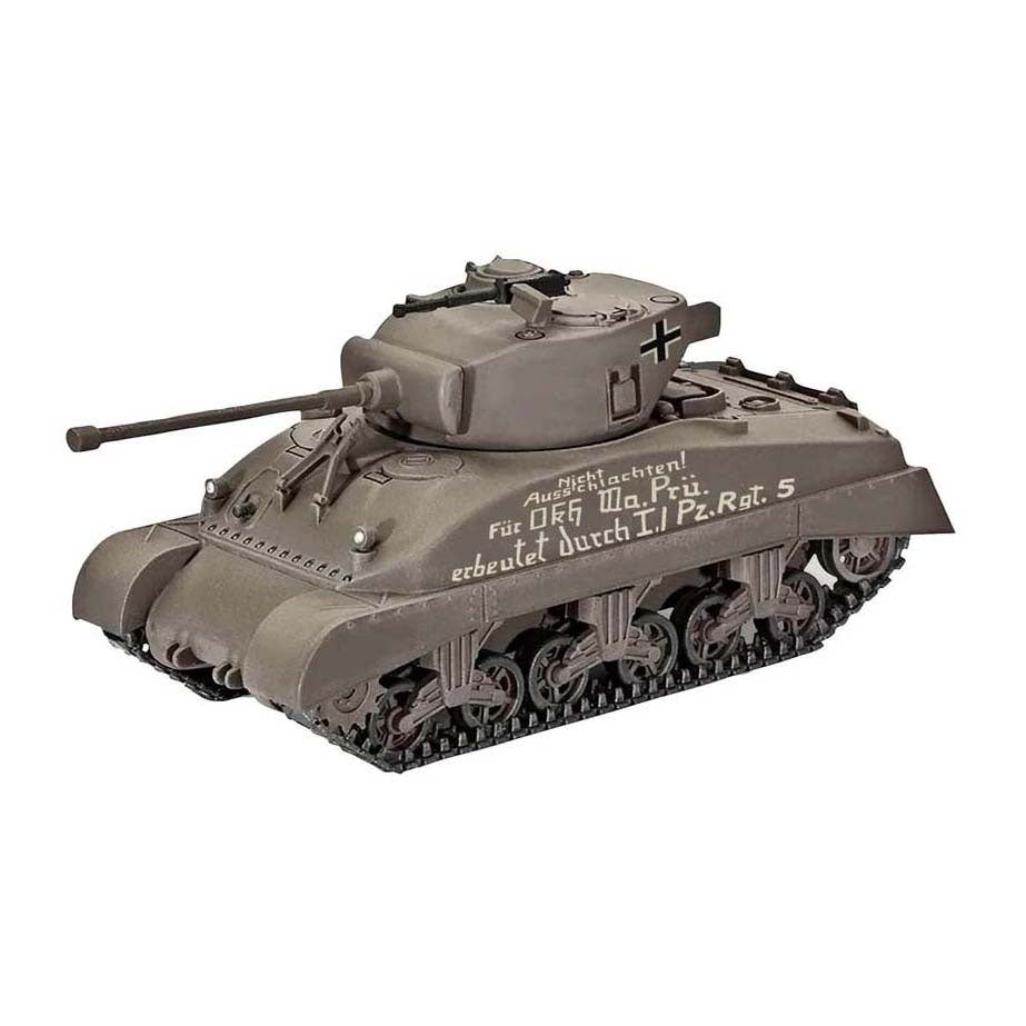 Kit modello Revell - sherman m4a1 1:72 - 86 pz.
