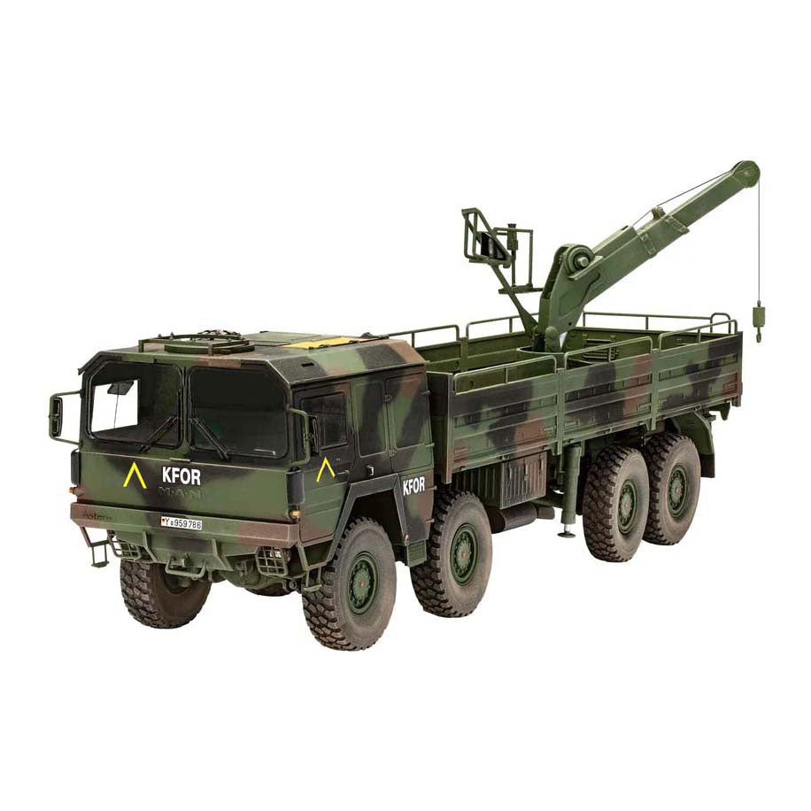 Maqueta Revell - camión hombre 10t milgl 8x8 1:35 - 245 piezas.