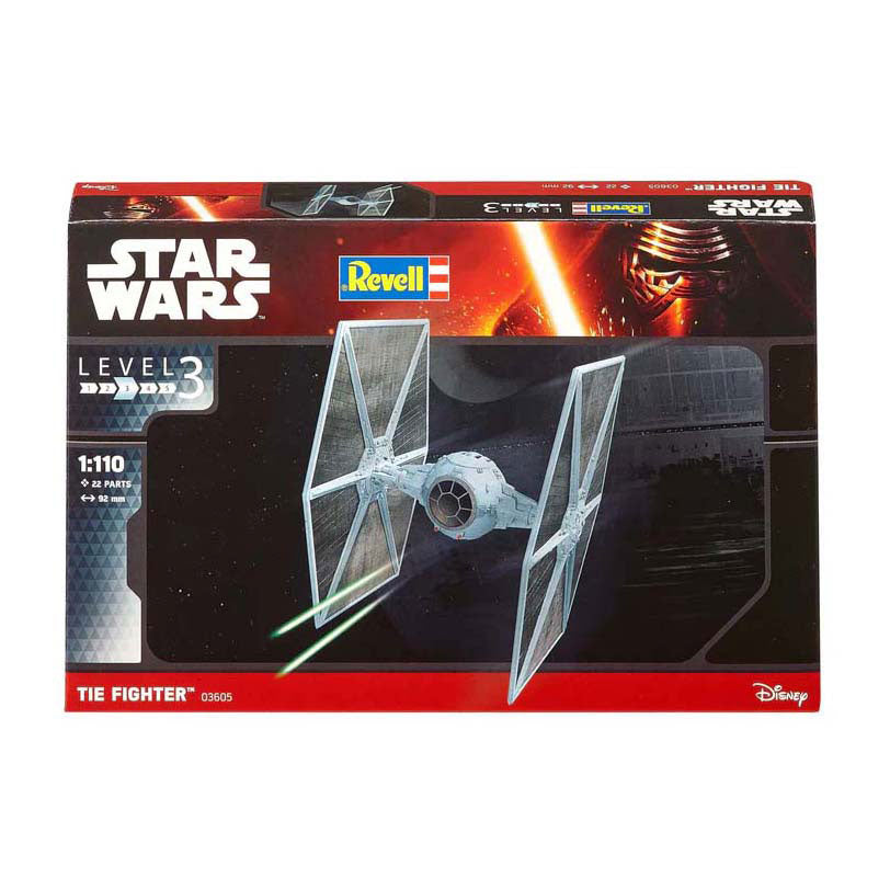 Maqueta Revell - viaje espacial - star wars tiefighter 1:110 - 22 uds.