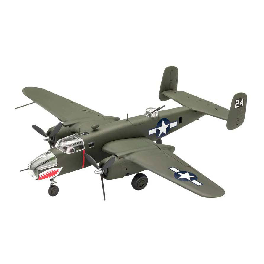 Kit modello Revell - b-25 mitchell - 44 pz.