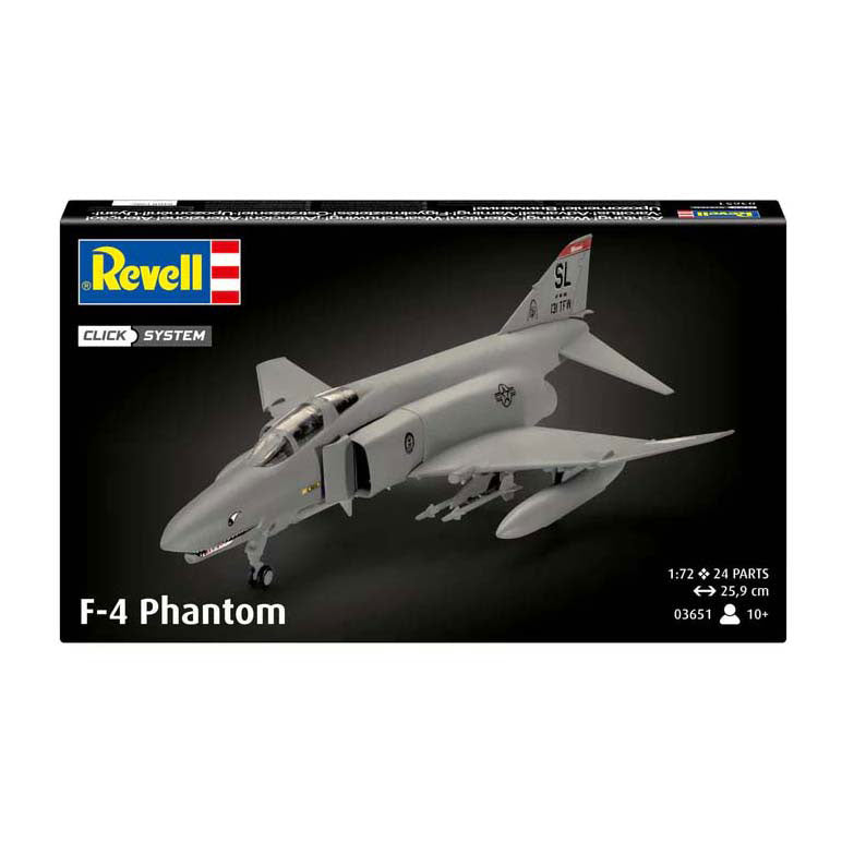 Kit modello Revell - f-4 phantom - 24 pz.
