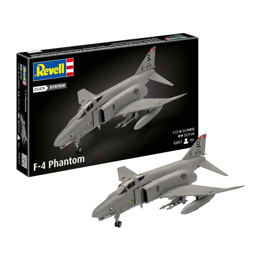 Kit modello Revell - f-4 phantom - 24 pz.