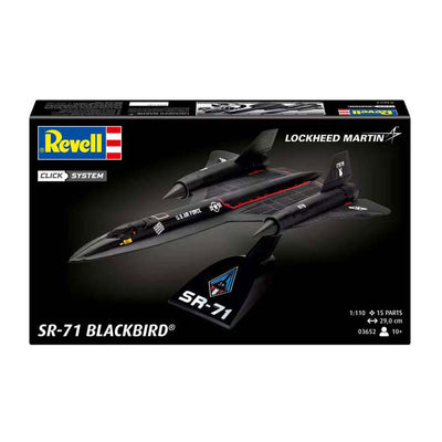 Maqueta Revell - Lockheed SR-71 Blackbird - 15 piezas.