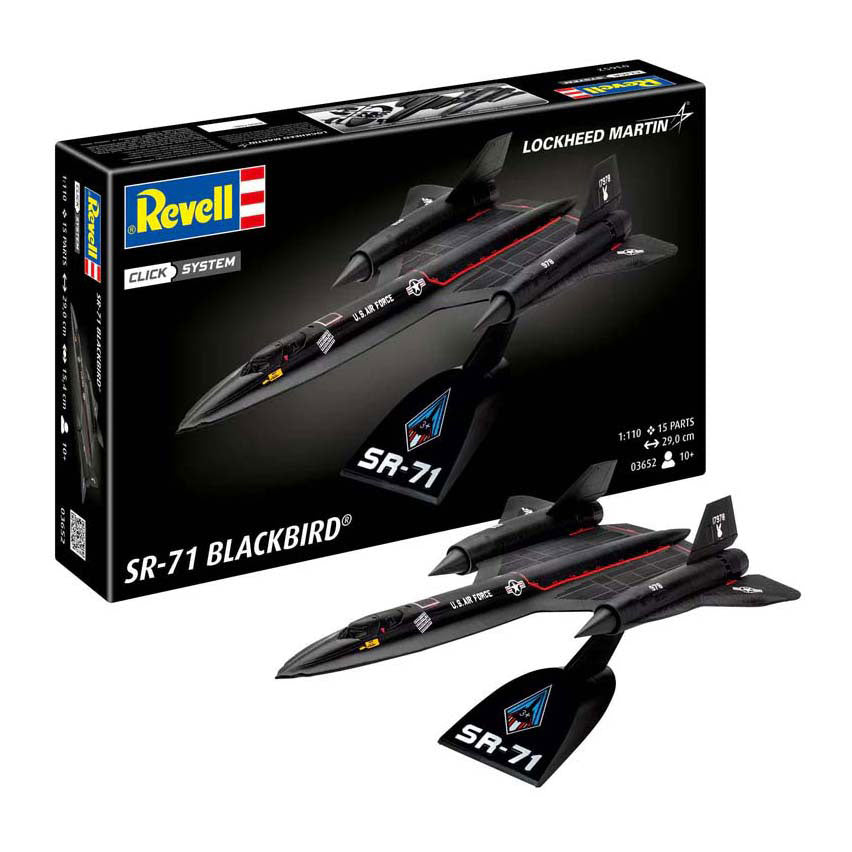 Kit modello Revell - lockheed SR-71 blackbird - 15 pz.