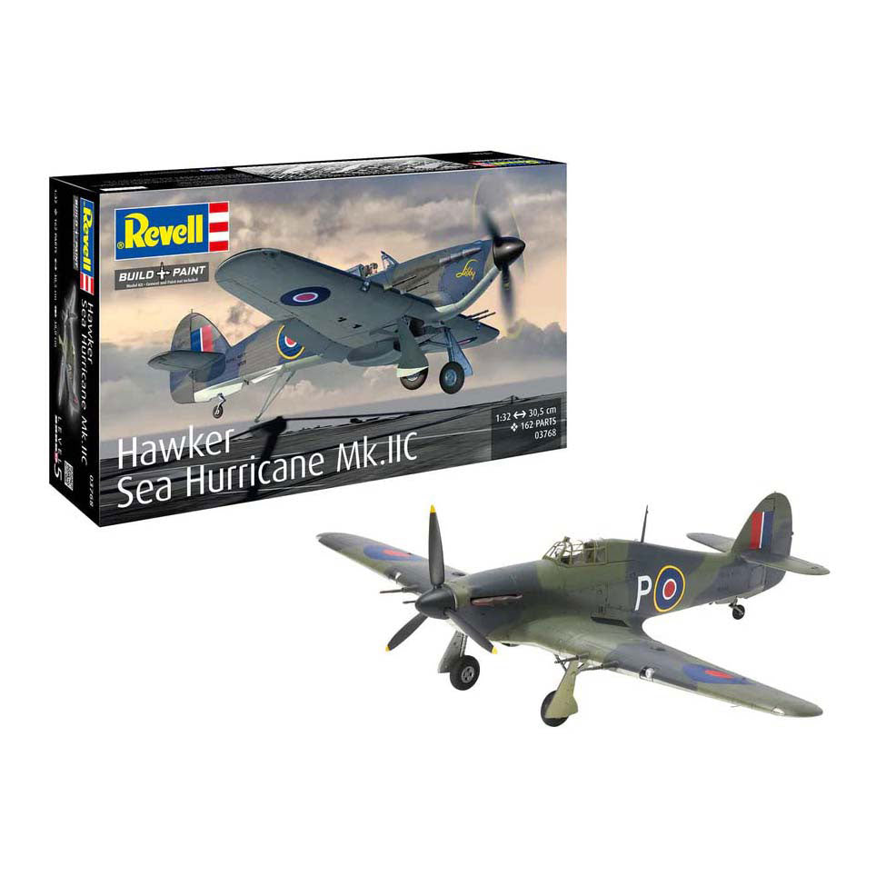 Maqueta Revell - Hawker Sea Hurricane mk.iic 1:32 - 162 uds.
