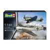 Kit modello Revell - messerschmitt bf109e junkers ju87b 1:144 - 39 pz.